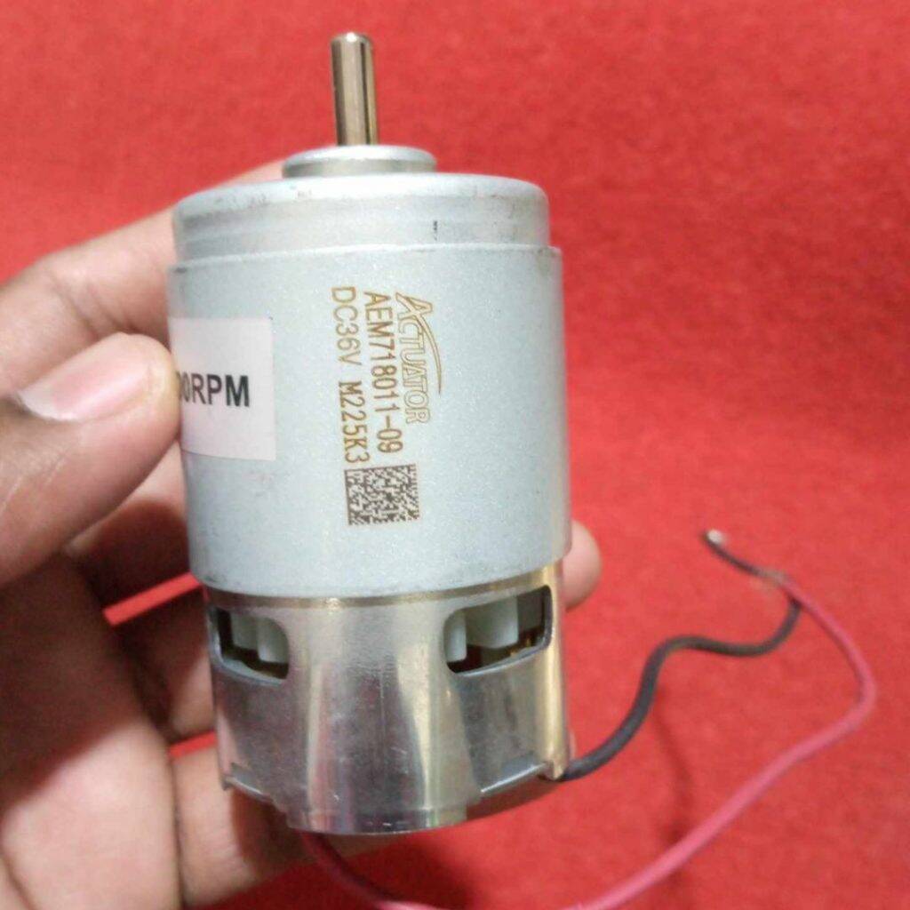 Picture of NEW ORIGINAL 775 SINGLE BALL BEARING DC 12V 18V 36V 775 21000RPM Heavy Speed COPPER Motor For Grinding Drilling Cutting Polishing & Fan Making Motor Tools Sets