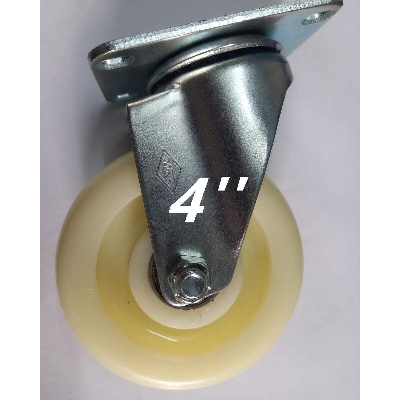 Picture of Nylon 4 Inches Caster Wheel With Bearing & Without Lock