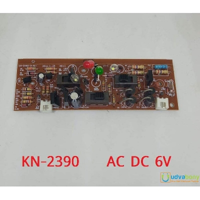 Picture of 2390 Charger Fan Circuit DC 6V KN-2390 Light Fan Charger Circuit Charging Control Fan Circuit Board For AC DC Charger Fan Electrical Circuitry & Parts
