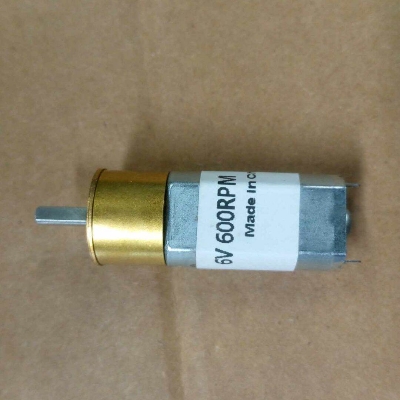 Picture of DC 6V 600RPM JGA16-050 Micro Metal Gear Motor