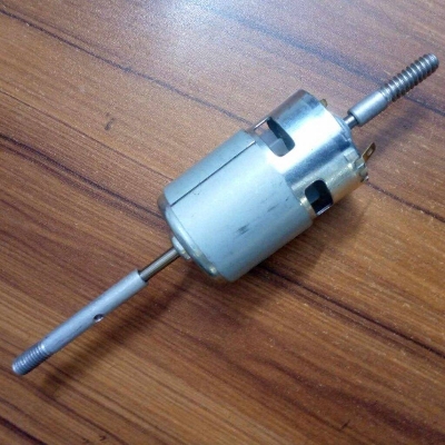 Picture of 775 12V METAL LONG SHAFT MOTOR 8mm Shaft 12V Charger Fans DC Motor DC 12V Volt Metal Long Shaft Copper Magnetic Motor