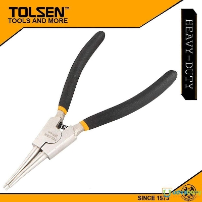 Picture of External Circlip Pliers Straight 7″ Inches 180mm External Straight Retaining Ring C-Clip Circlip Removal Install Pliers
