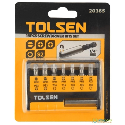 Picture of 15pcs Set Magnetic Screwdriver Bit Set Tools Sets