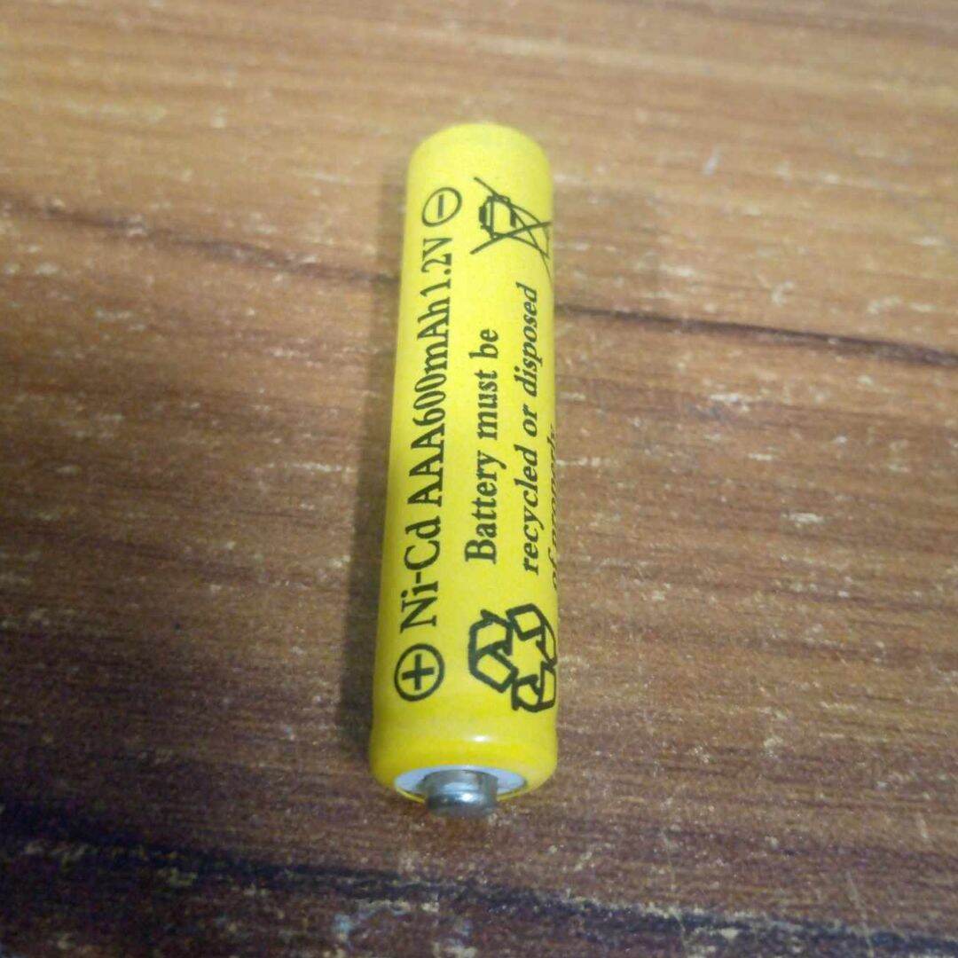 Picture of AAA 1.2V 600mAh Ni-CD Rechargeable Triple A Battery For Electric Toy Remote Control Car RC TV Remote Cordless Phone NiCd Batteries