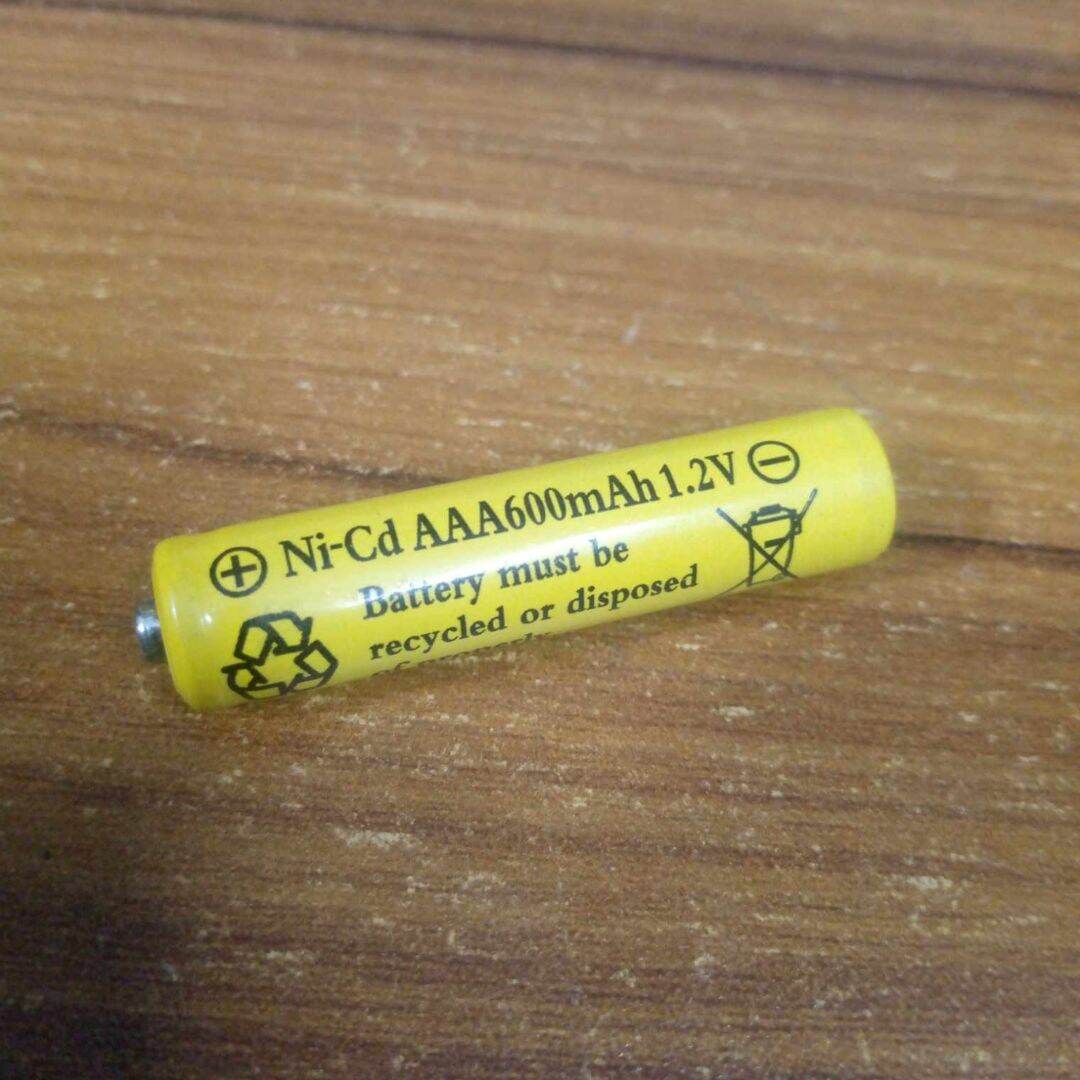 Picture of AAA 1.2V 600mAh Ni-CD Rechargeable Triple A Battery For Electric Toy Remote Control Car RC TV Remote Cordless Phone NiCd Batteries
