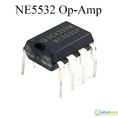 Picture of NE5532 Low No-ise Dual Op-Amp 8 Pin IC NE 5532 Electrical Circuitry & Parts