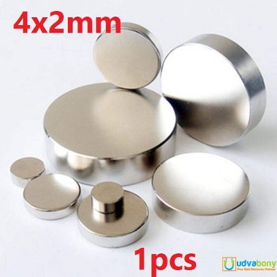 Picture of Disc Type Neodymium Strong Magnet- 4x2mm