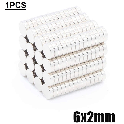 Picture of Disc Type Neodymium Strong Magnet- 6x2mm