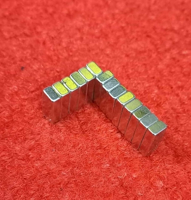 Picture of 12x5x3mm Rectangular Neodymium Magnet 12x5x3mm Strong Neodymium Magnets Super Strength Permanent Magnet For Garage Craft Art 12mm Long Magnet