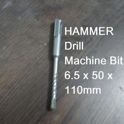 Picture of HAMMER Drills Bit 6.5x50x110mm Carbide Tipped Shank Concrete Stone Drilling Hammer Drill Bit For Concrete Wall