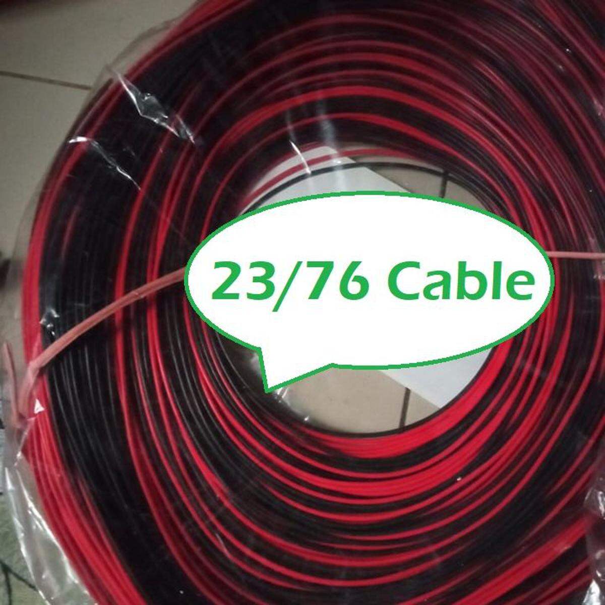 Picture of 1-Coil 72 Gauge Thin & Separate 23/76 Pvc Insulated 23/76 Ac Dc Copper Conductor 72 Gauge  Wire Flexible Cables Wires For Electrical Power Supply Led Light Solar - Multi Plug
