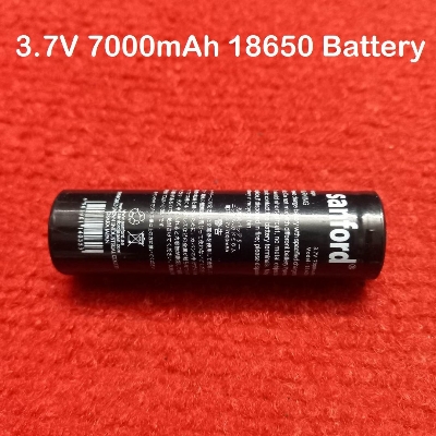 Picture of 18650 3.7V 7000mAh Sanford Strong Light Lithium-ion Rechargeable Battery For Power Bank Power Pack LED Torch Car Toys Laptop Battery DIY