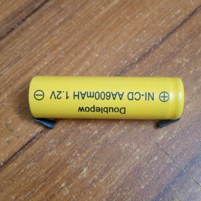 Picture of 14500 Battery BOTH SIDE STAPLING 1.2V 600mAh NI-CD Rechargeable Battery