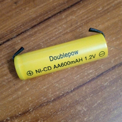 Picture of 14500 Battery BOTH SIDE STAPLING 1.2V 600mAh NI-CD Rechargeable Battery