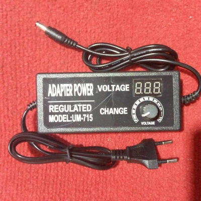 Picture of 3V-24V 5Amp Universal AC 220V To DC 3V-24V 5A Adjustable Voltage Regulated Power Adapters With 7 Segment Display Screen For