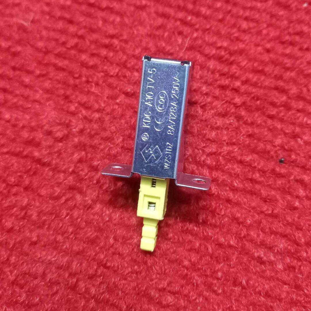 Picture of 2Pcs- KDC-A10 TV-5 SELF LOCK 8A/128A 250V Switches DPST 2 Pins ON OFF Locking Latching Switch For TV - Minimalistic Sophistication