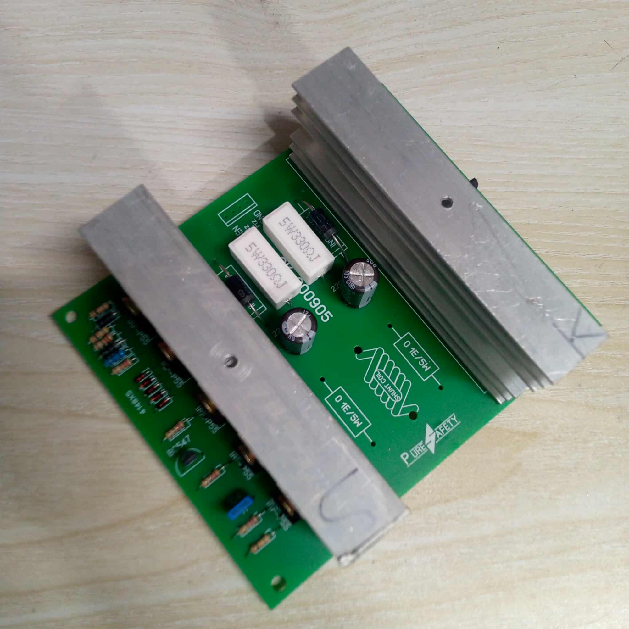 Picture of IPS 5 MOSFET Board 800VA BANGLADESHI Circuit MOSFET Board Circuit Total 10 MOSFET In Circuit With Alluminum Heatsinks Adapters