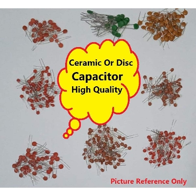 Picture of 25Pcs- Ceramic Capacitor 104 100nf 100V Disc Capacitor High Quality