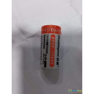 Picture of 3V 450mAh Battery Doubl-ePow 3V Rechargeable Battery CR123A Lithium Battery 450mAh Batteries - Multicolor