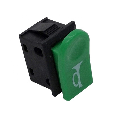 Picture of 5Pcs- Universal GREEN Push Button DC 12V 10A/ 24V 5A Horn Switches - r15 v3 bike