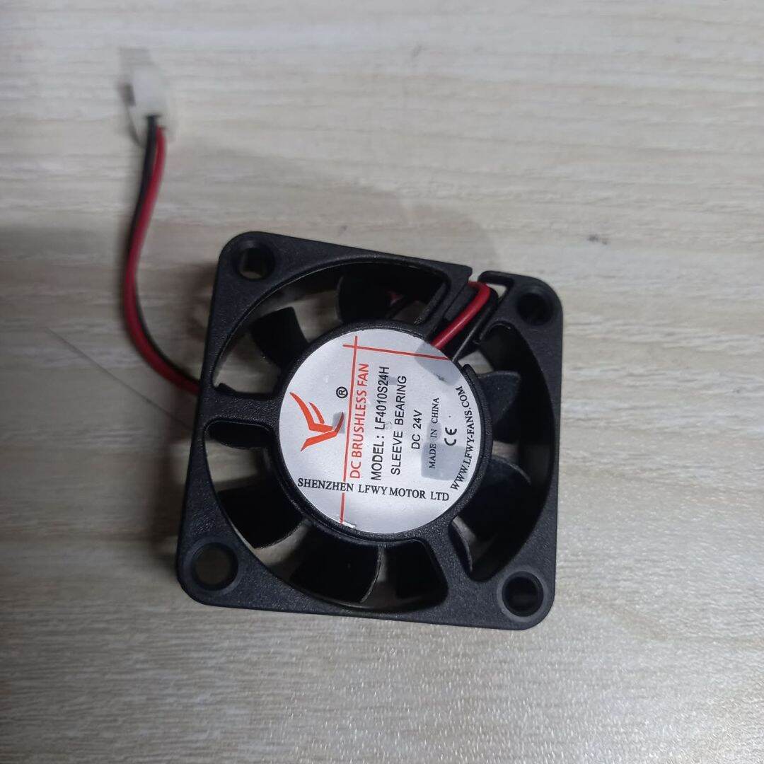 Picture of 24V 40mm Cooling Fans DC 24V 40x10mm Brushless Heatsink Cooler Cooling Radiator Heat Dissipation Fan With Cables