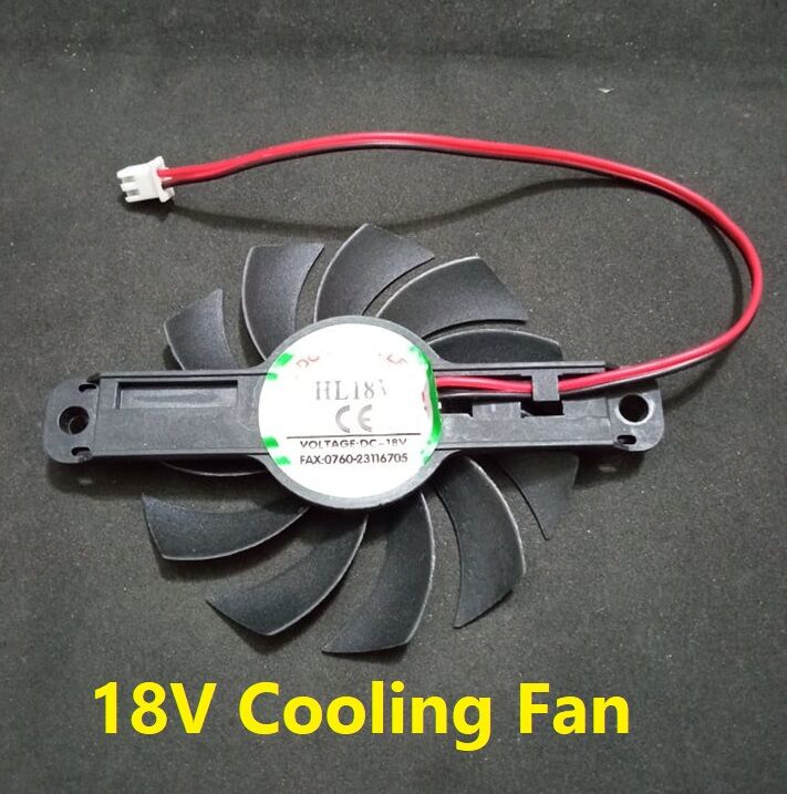 Picture of 18V Fan Cooling Fan DC 18V Brushless Motor Fans With Short Cable For Induction Burner Cooker Fans Mini Fans