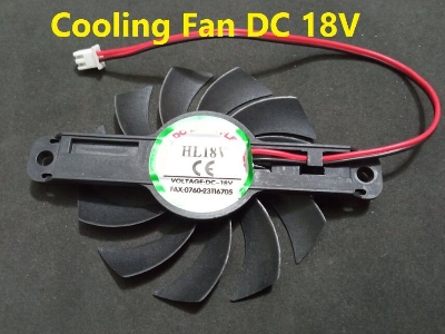 Picture of 18V Fan Cooling Fan DC 18V Brushless Motor Fans With Short Cable For Induction Burner Cooker Fans Mini Fans