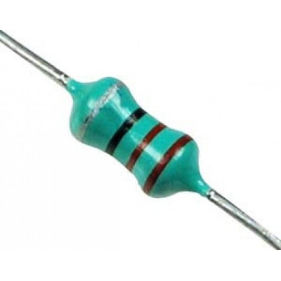 Picture of 5Pcs- 100uH Axi-al Inductor 100uH 0.5W Axi-al Lead Color Ring Conf-ormal Fixed Inductors Axi-al Through Hole Electrical Circuitry & Parts