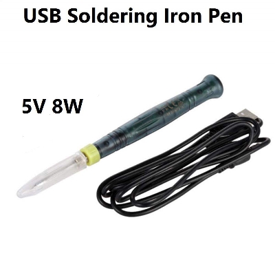Picture of DC 5V 8W Mini Portable USB Electric Powered Soldering Iron Pen Tools Set