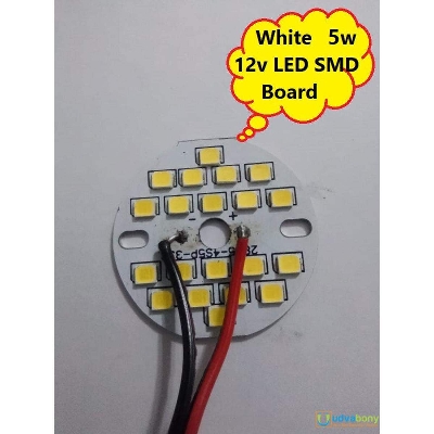 Picture of Best Quality DC 12v White 5W SMD LED Aluminum Board 5Watt For Office Home Exhibition Lighting Garden