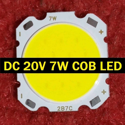Picture of White 7w 20v COB LED Chip 2B7C Module For Floodlight Spotlight Headlights Soldering