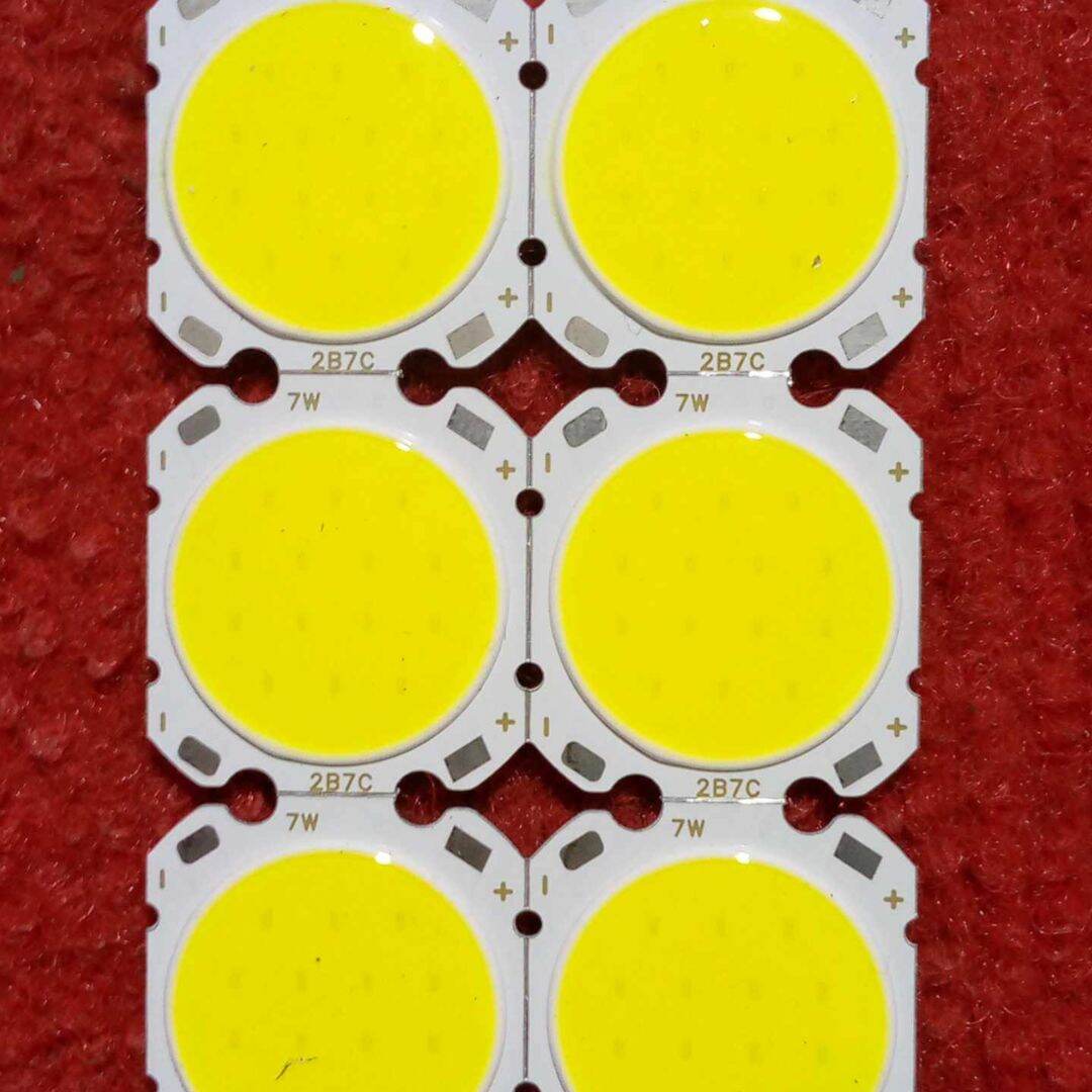 Picture of White 7w 20v COB LED Chip 2B7C Module For Floodlight Spotlight Headlights Soldering