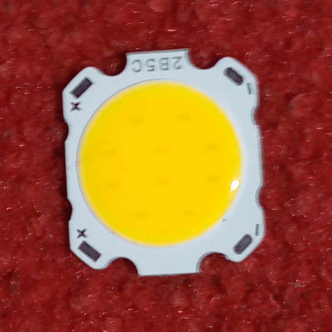 Picture of 2B5C Warm White 5w 15v COB LED Chip 2B5C 5W COB Light 15V LED Light Bulbs