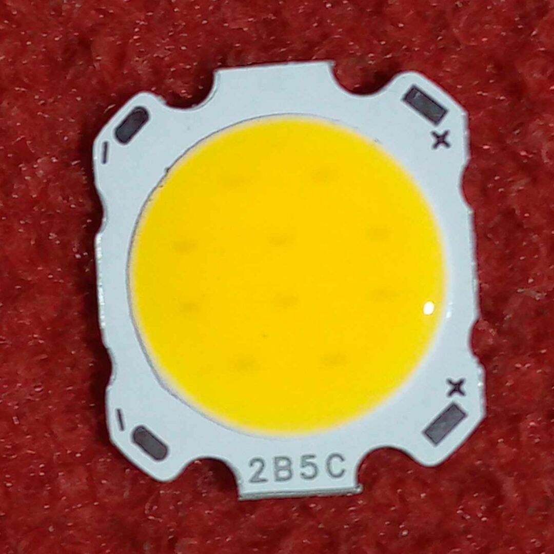 Picture of 2B5C Warm White 5w 15v COB LED Chip 2B5C 5W COB Light 15V LED Light Bulbs