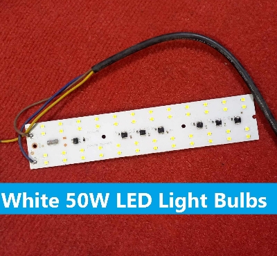 Picture of 50Watt LED Light Bulbs White SMD LED Light SMD Board 198x34mm 48Pcs 50W DIRECT AC 220V WHITE Color 220V LED Light Plate 50W LED Light Bulbs