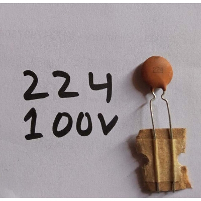 Picture of 25Pcs - 224 100V Ceramic Capacitor  Electrical Circuitry & Parts