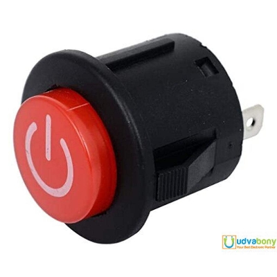 Picture of Power Button Start Switch 250v 10Amp 3 Pin For Ride On Electric Bikes & Cars