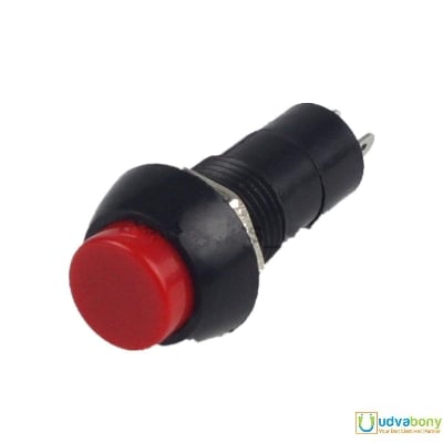 Picture of 3Pcs - Click Switches Self Lock On/Off 2 Pin Push Button Horn Switch Locking Car, Boat Dashboard