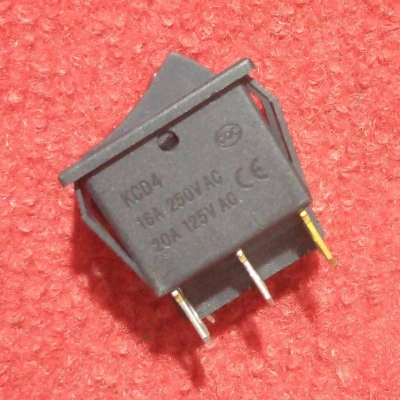 Picture of Double Switch 6 Pin On-Off 250VAC 16Amp For Radiators, Heaters & General Purpose
