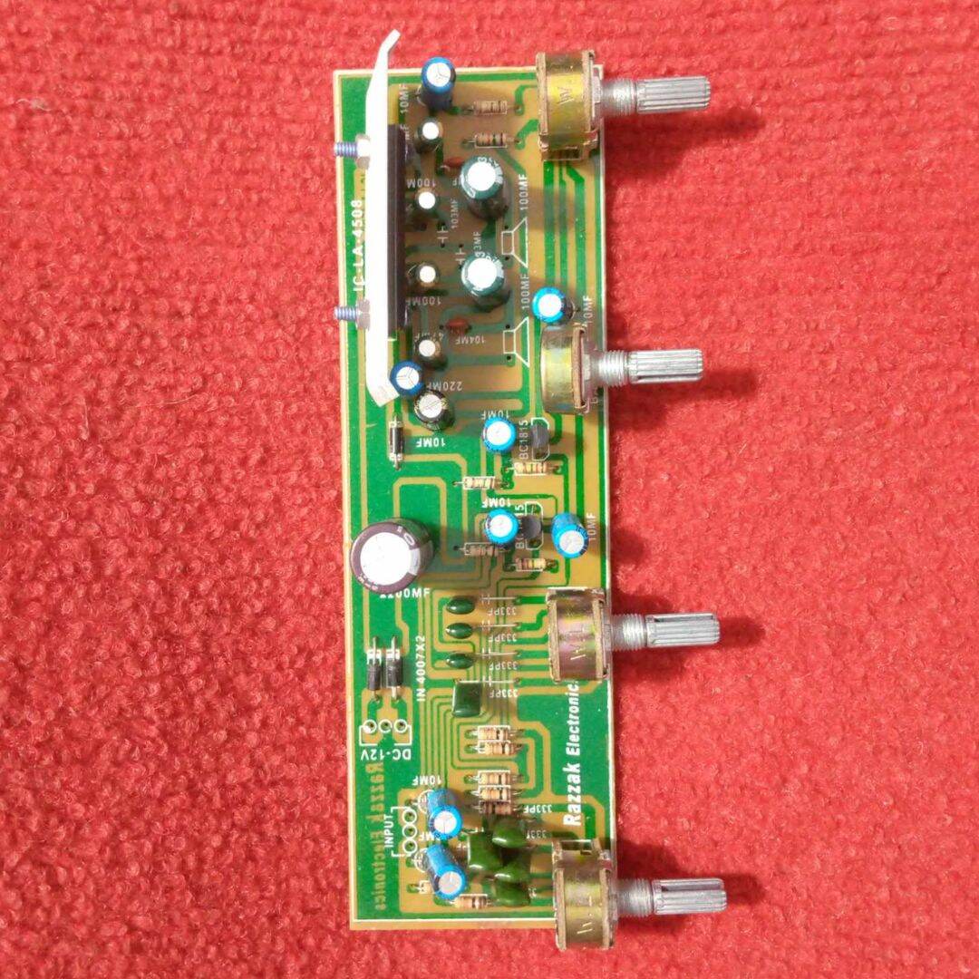 Picture of INDIAN PCB LA4508 IC Amplifier Board 4 Volume Control High Quality Sound