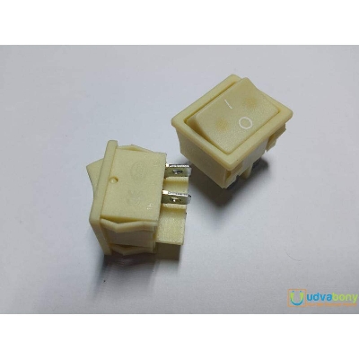 Picture of KCD4 Rocker Switch 4 Pin AC 250V 6A On-Off-2Pcs