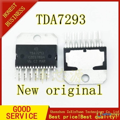 Picture of A CLASS TDA7293 IC TDA7293 Amplifier IC 6V 12V 120V 100W Dual Bridge Audio Amplifier Stereo Audio ZIP 15 Pin Leads Audio Amplifier IC