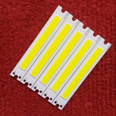 Picture of LN6510 WHITE Color 3W Mini COB LED DC 3V 3.7V White LED SMD Strip COB Bead Chip For Bulb Light Lamp Car Light Source 3 Watt DIY LED Light Bulbs