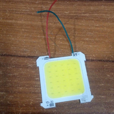 Picture of YD-30 With WHITE 10W Mini COB LED Size 33x33mm