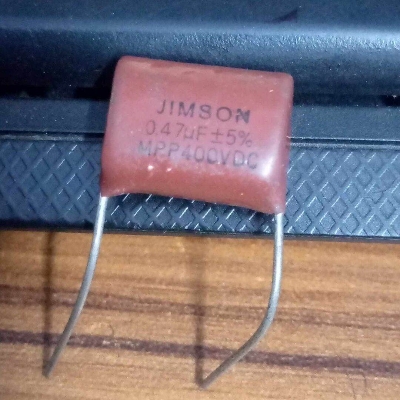 Picture of 10Pcs- Metallized Polypropylene Film 0.47uf Capacitor 470nF 400V Mylar Polyester Film