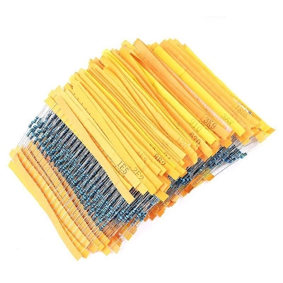 Picture of 50Pcs- Resistor 10 Ohm 1/4W 1% Carbon Film Resistor 0.25w Best Quality