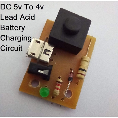 Picture of 2Pcs- BANGLADESHI Circuit 5V To 4V Battery Charger Charging Circuit Board Step Down DC 5V To 4V Battery Charger Adapters