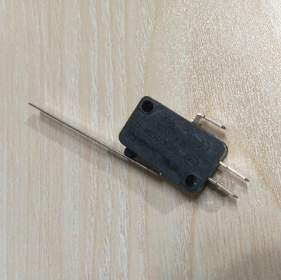 Picture of 50mm HANDLE Limit Switch 16A 250VAC SPDT 3 Pin 50mm Long Straight Hinge Lever Switches