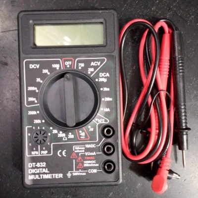 Picture of DT832 DT-832 Digital Multimeter DT832 Digital Display AC DC Voltage Current Resistance - Tools, DIY & Outdoor