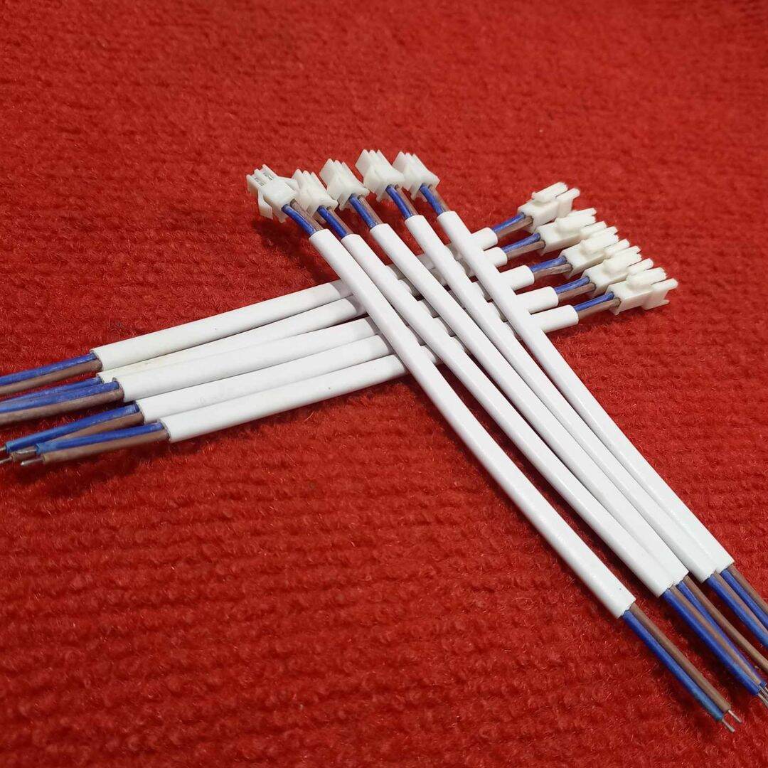 Picture of 1Pair- 2Pin White JST Connector 2 Pin Kit LOCK Type JST Male Female Connector Plug 2.54mm 2 Pin Male Female Battery Connector 150mm Cable